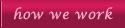 How We Work